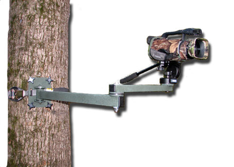 camera mounting swing arm